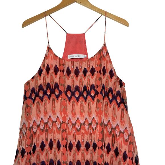 ANTHROPOLOGIE BISHOP + YOUNG Women’s Geo Print Racerback Maxi dress - Picture 2 of 5